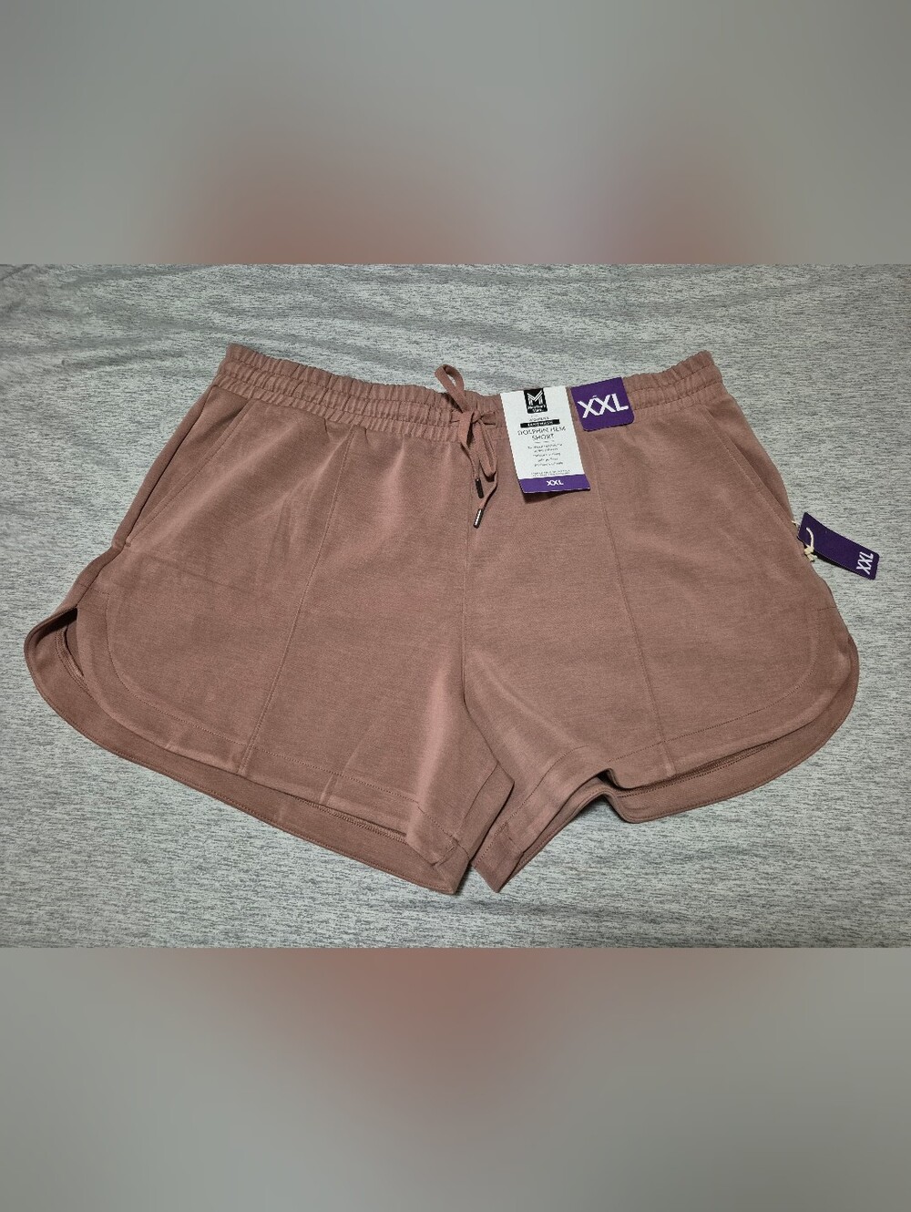 Comfy Shorts in Sandy-Mauve Color